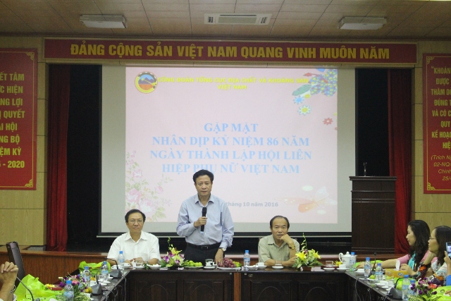 Tổng Cục trưởng Đỗ Cảnh Dương phát biểu tại buổi Lễ