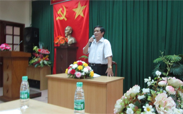 Tổng Cục trưởng Nguyễn Văn Thuấn trao Quyết định bổ nhiệm Liên Đoàn trưởng Liên đoàn Bản đồ Địa chất miền Nam