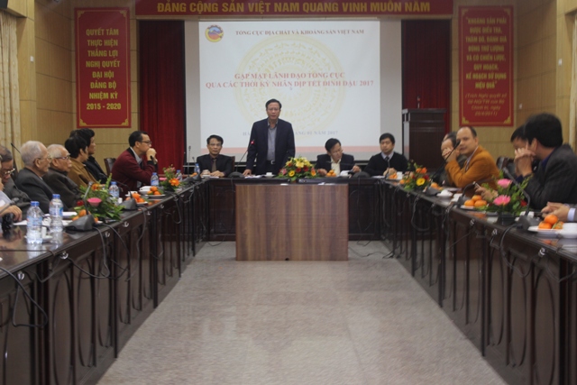 Tổng Cục trưởng Đỗ Cảnh Dương phát biểu tại buổi gặp mặt