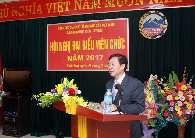 Phó Bí thư Đảng ủy, Phó Tổng Cục trưởng Bùi Vĩnh Kiên phát biểu chỉ đạo Hội nghị